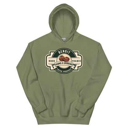 Benoit Farms & Garden Hoodie - The Bean Workshop - hoodie, marissa meyer, the lunar chronicles