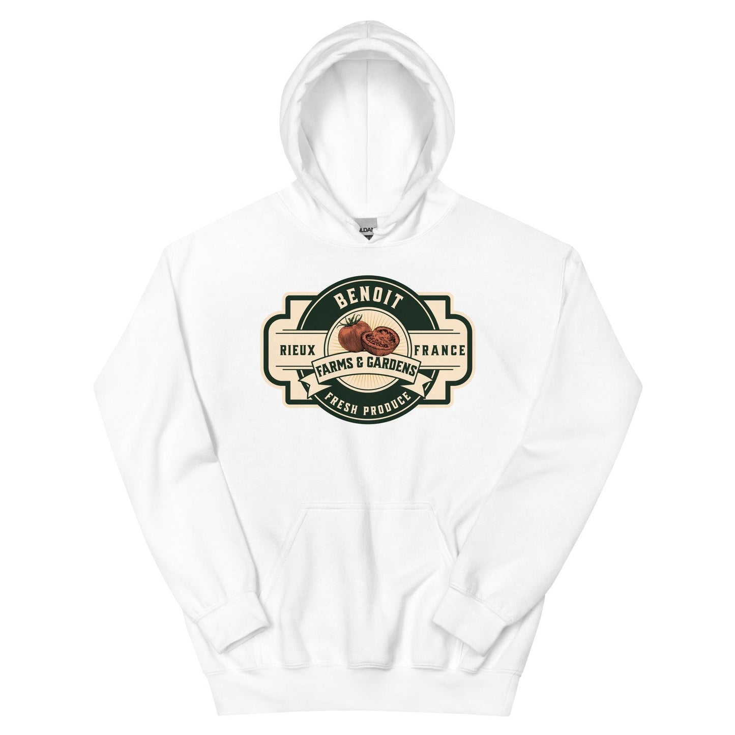 Benoit Farms & Garden Hoodie - The Bean Workshop - hoodie, marissa meyer, the lunar chronicles
