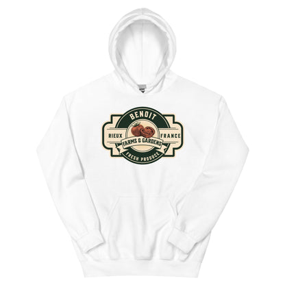 Benoit Farms & Garden Hoodie - The Bean Workshop - hoodie, marissa meyer, the lunar chronicles