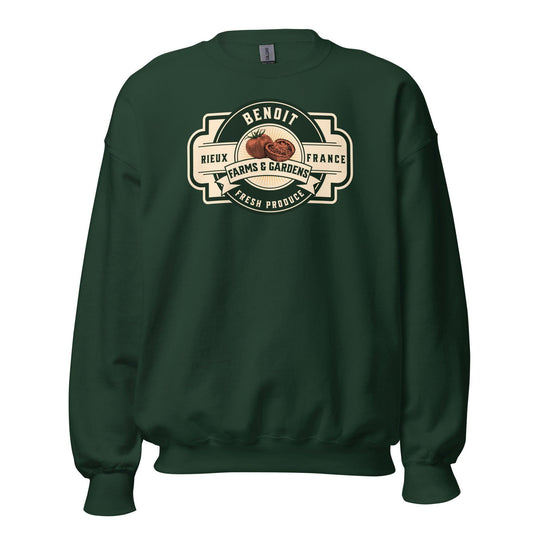 Benoit Farms & Garden Sweatshirt - The Bean Workshop - marissa meyer, sweatshirt, tlc