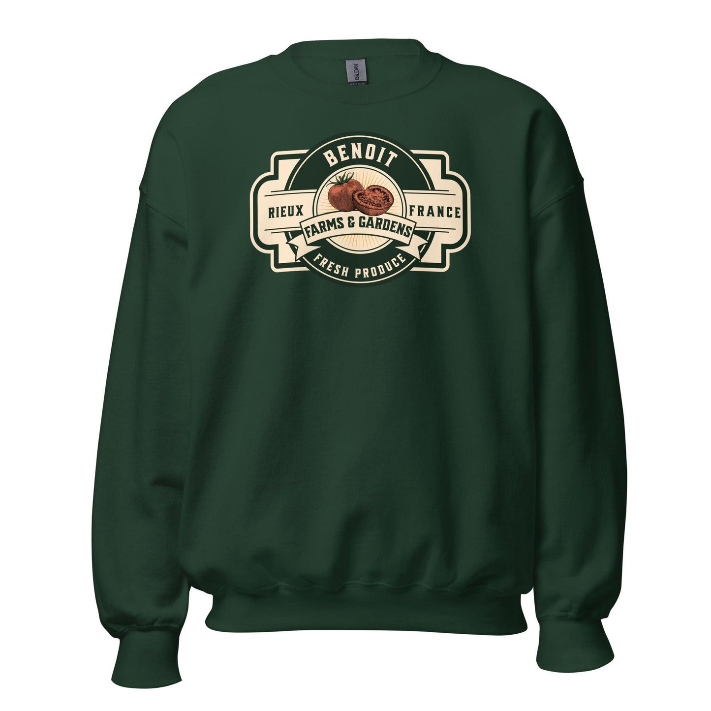 Benoit Farms & Garden Sweatshirt - The Bean Workshop - marissa meyer, sweatshirt, tlc