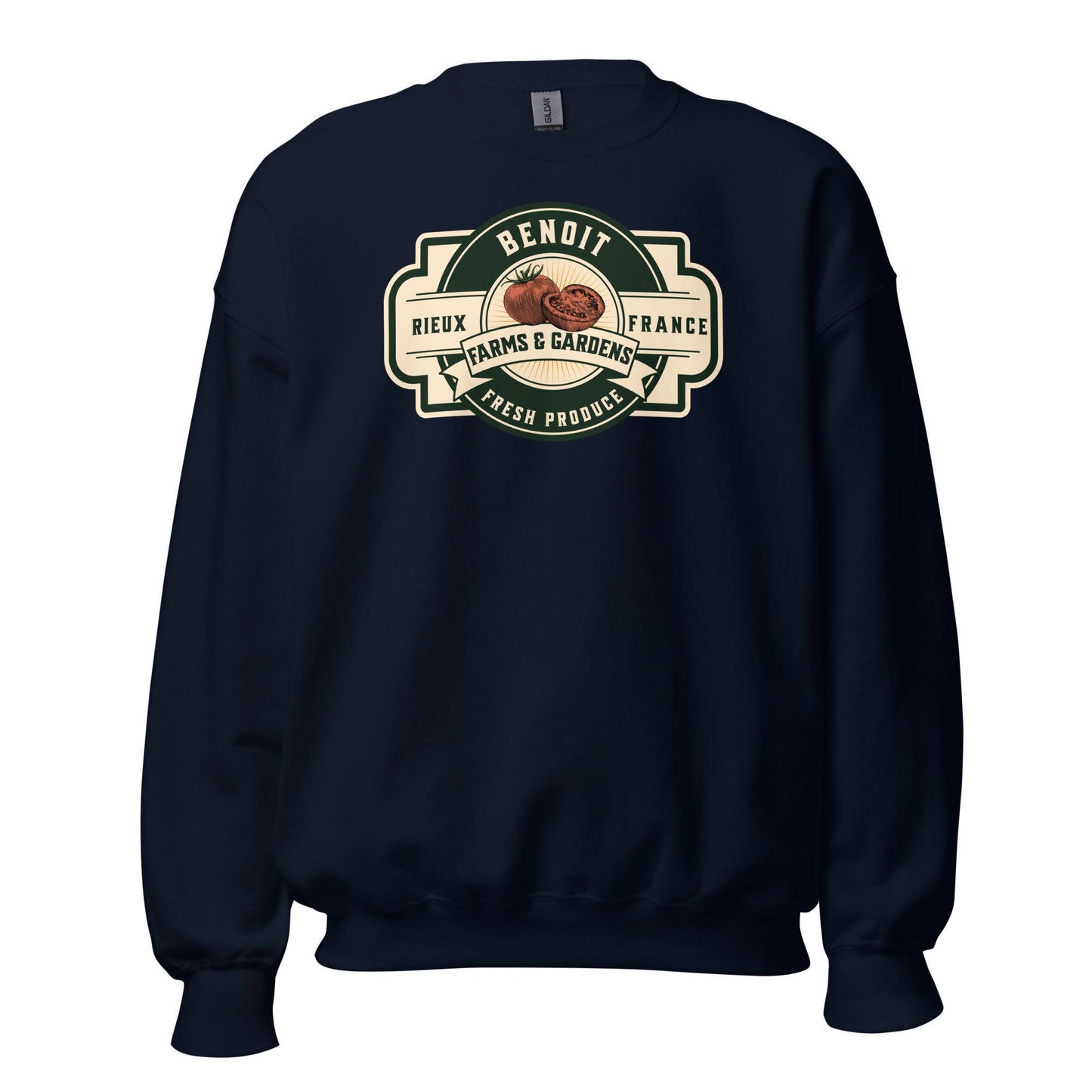 Benoit Farms & Garden Sweatshirt - The Bean Workshop - marissa meyer, sweatshirt, tlc