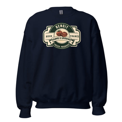Benoit Farms & Garden Sweatshirt - The Bean Workshop - marissa meyer, sweatshirt, tlc