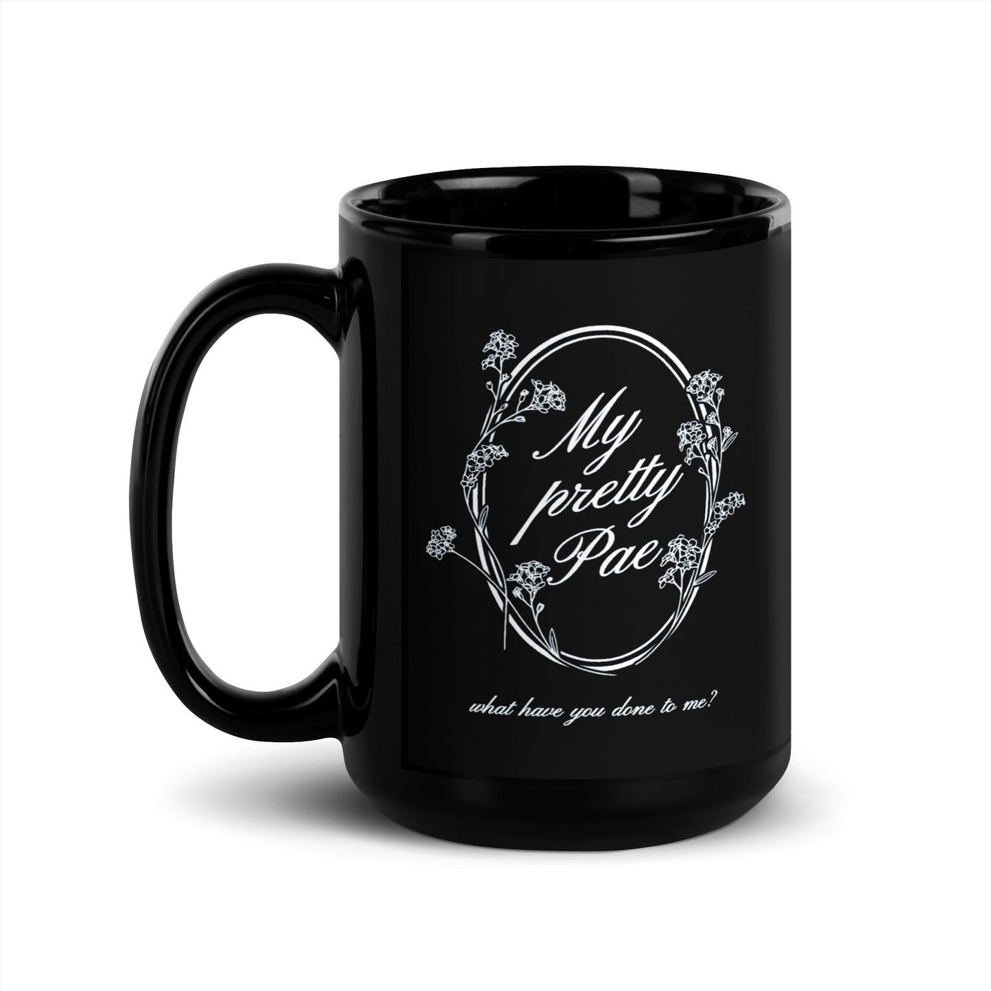 My Pretty Pae Black Glossy Mug