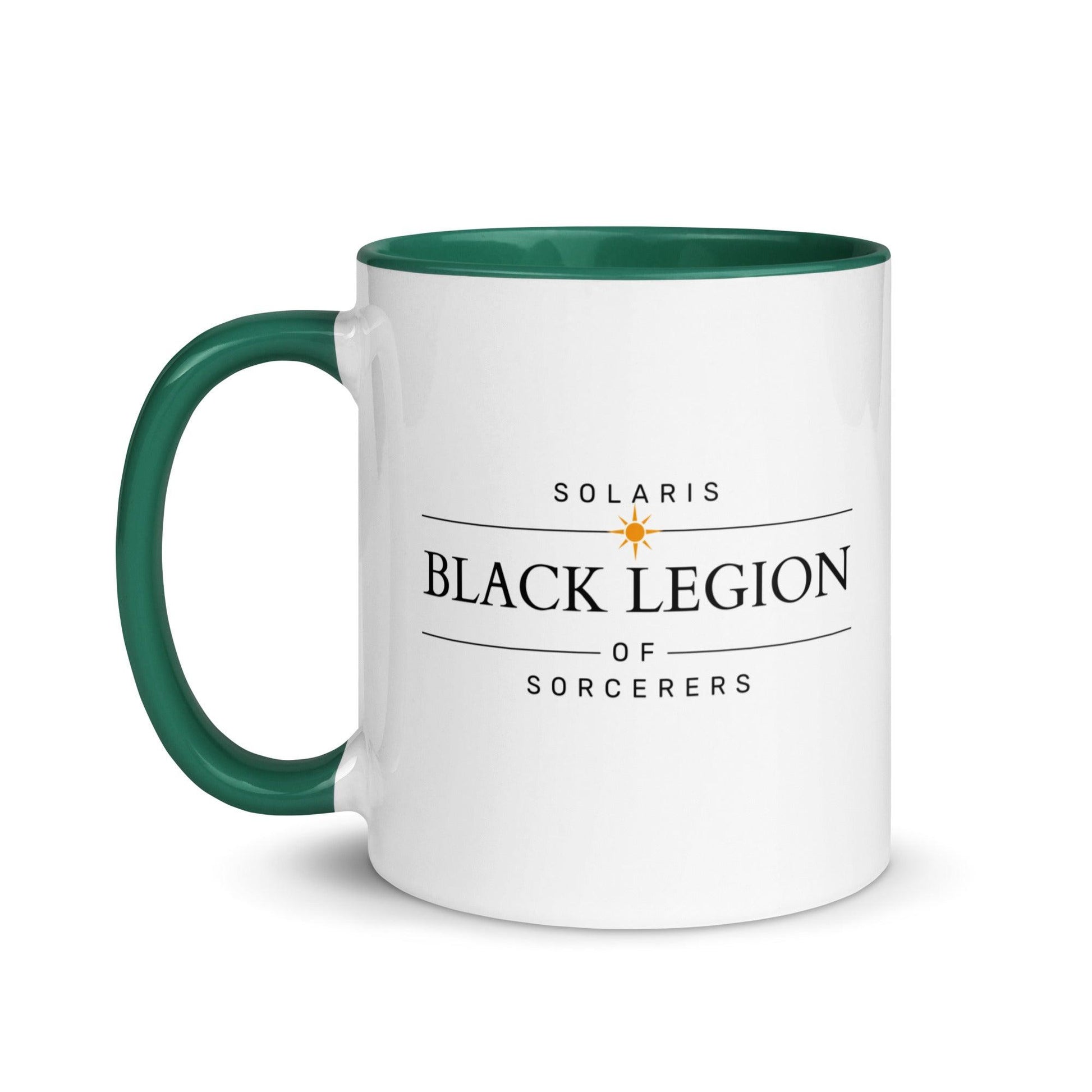 Black Legion Sorcerer Coffee Mug - The Bean Workshop - air awakens, ceramic mug, elise kova, mug