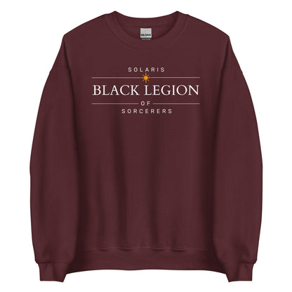Black Legion Sorcerer Sweatshirt - The Bean Workshop - air awakens, elise kova, sweatshirt