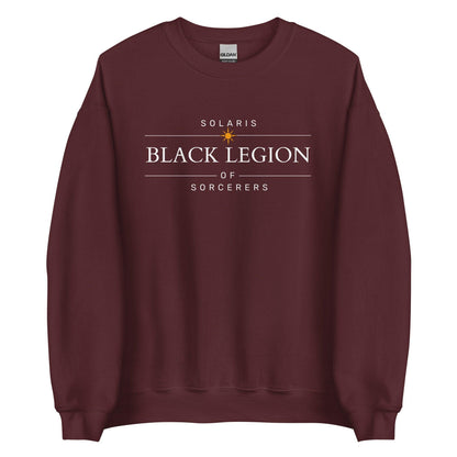 Black Legion Sorcerer Sweatshirt - The Bean Workshop - air awakens, elise kova, sweatshirt