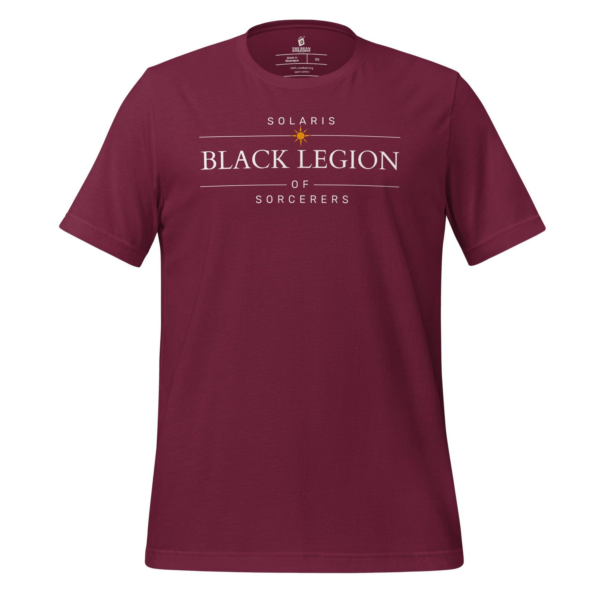 Black Legion Sorcerer T-Shirt - The Bean Workshop - air awakens, elise kova, t-shirt