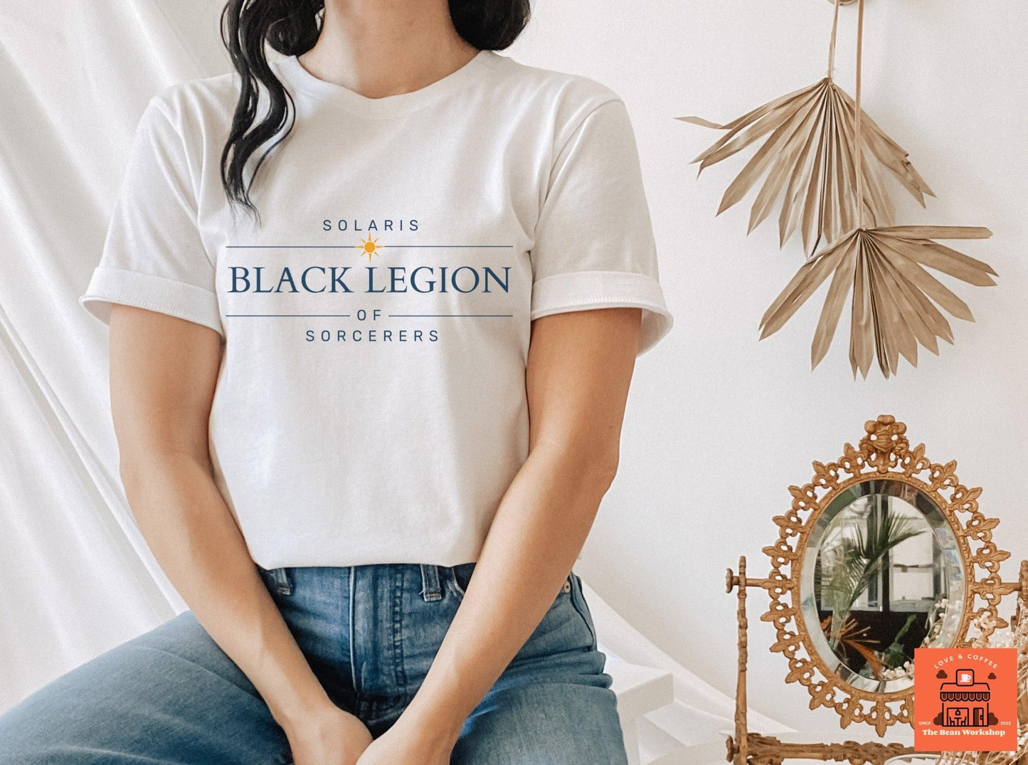 Black Legion Sorcerer Tee Shirt - The Bean Workshop - air awakens, elise kova, t-shirt