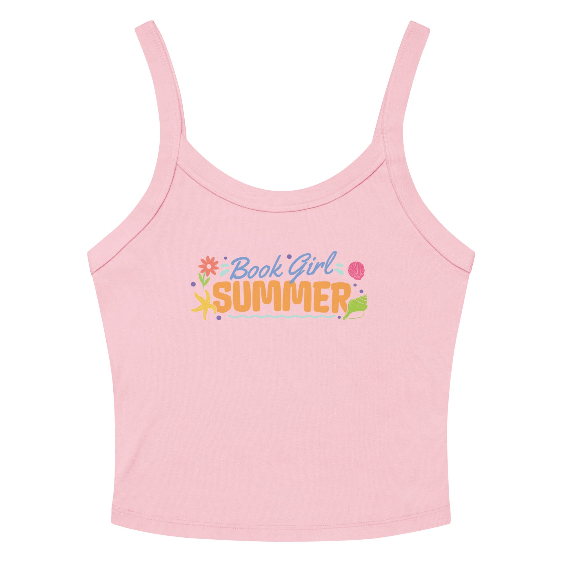 Book Girl Summer Tank Top - The Bean Workshop - Beach Read Top, Book Girl Summer Tank top, Book Lover Shirt, Bookish Summer Collection, Bookworm Apparel, Summer Reading Tee, tank top
