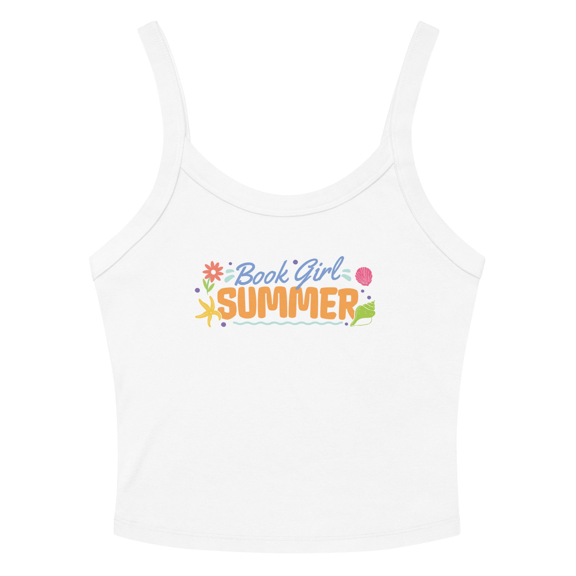 Book Girl Summer Tank Top - The Bean Workshop - Beach Read Top, Book Girl Summer Tank top, Book Lover Shirt, Bookish Summer Collection, Bookworm Apparel, Summer Reading Tee, tank top