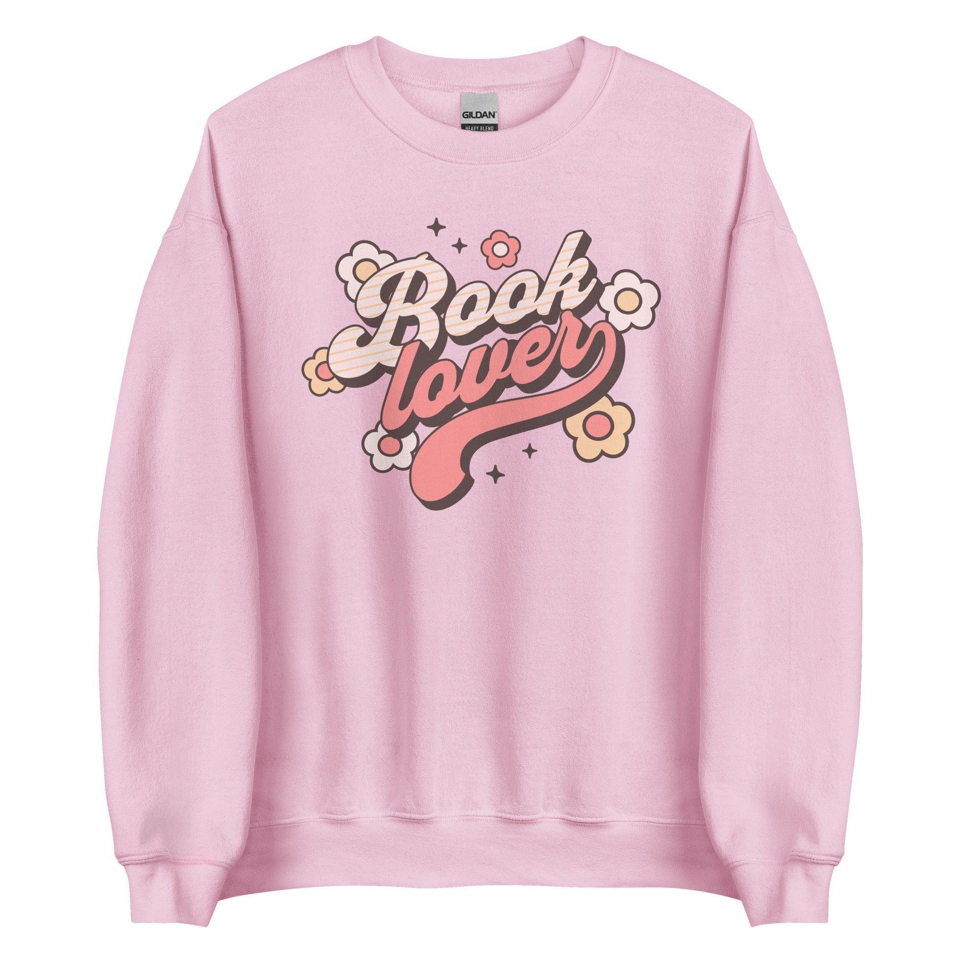 Book Lover Sweatshirt - The Bean Workshop - book lover, bookish, cute, read everyday, retro, sweatshirt