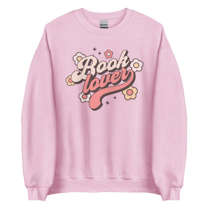 Book Lover Sweatshirt - The Bean Workshop - book lover, bookish, cute, read everyday, retro, sweatshirt