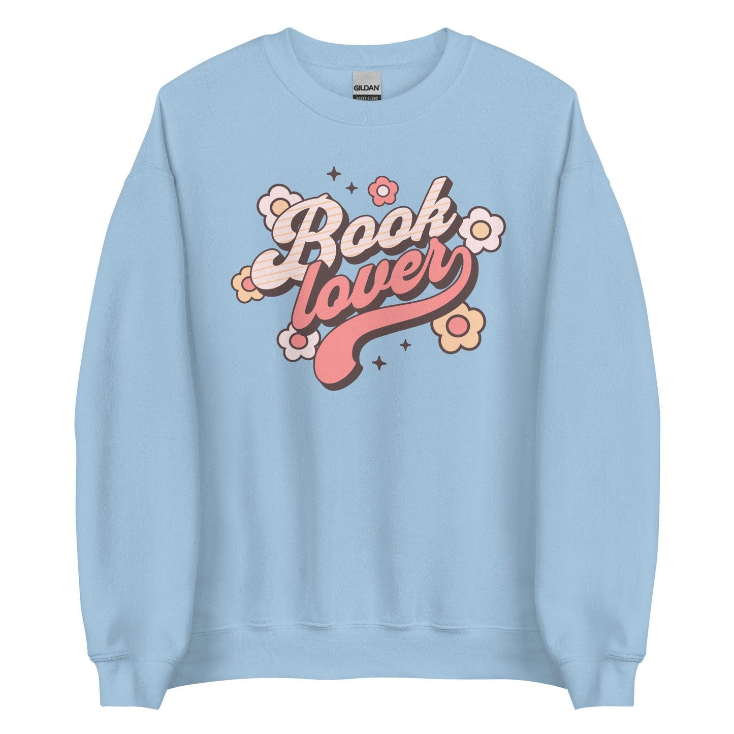 Book Lover Sweatshirt - The Bean Workshop - book lover, bookish, cute, read everyday, retro, sweatshirt
