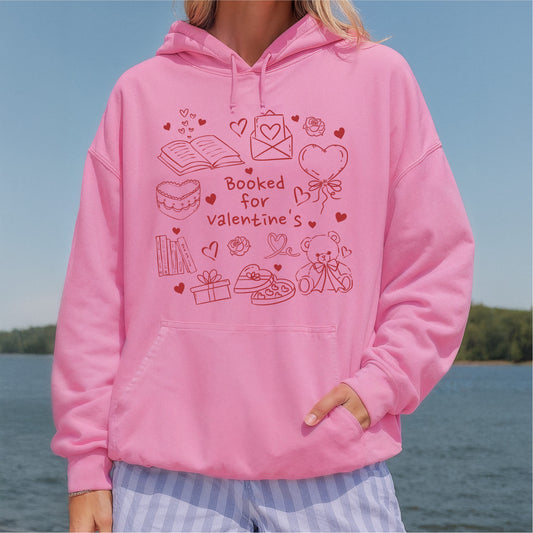 Booked for Valentine's Hoodie