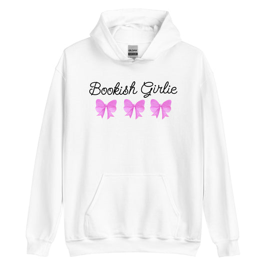 Bookish Girlie Hoodie - The Bean Workshop - Book Lover, Bookaholic, bookish, Books and girls, hoodie, read everyday