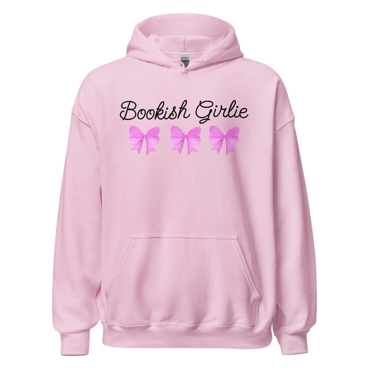 Bookish Girlie Hoodie - The Bean Workshop - Book Lover, Bookaholic, bookish, Books and girls, hoodie, read everyday