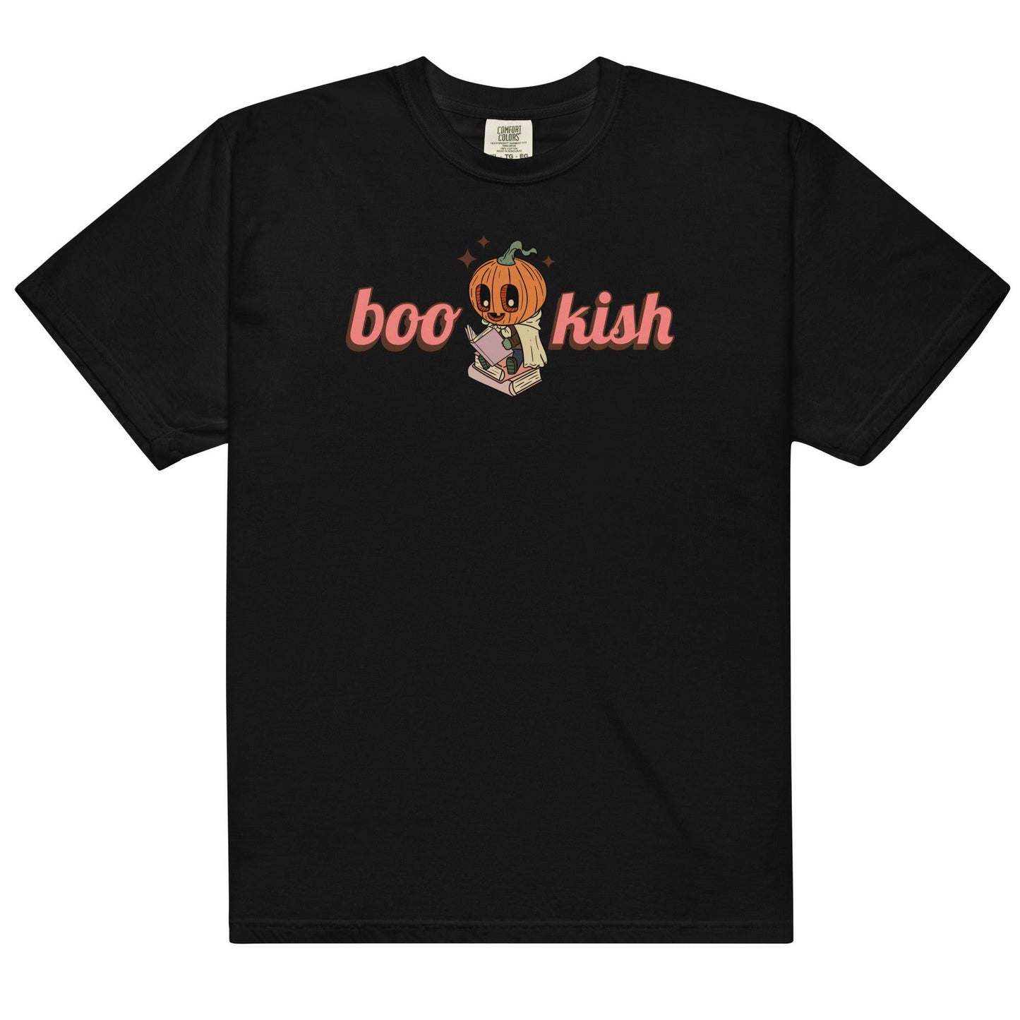 Bookish Halloween Tee Shirt - The Bean Workshop - book lover, bookish, box tee, halloween