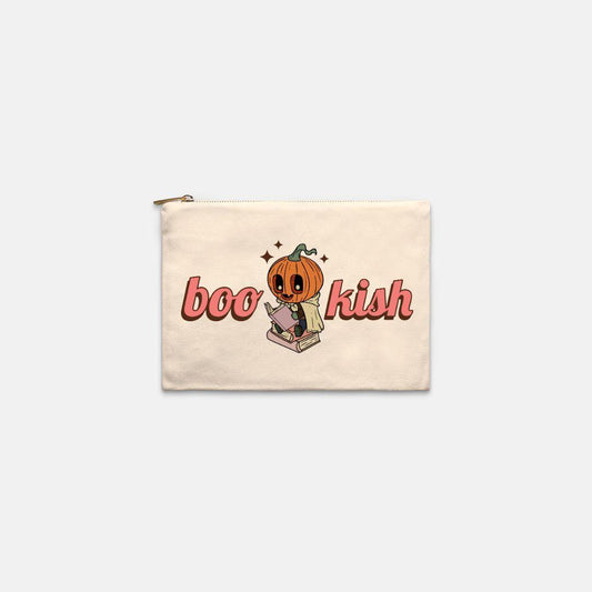 Bookish Kindle Bag | Retro Typography E-Reader & Makeup Bag | 4 Colors - The Bean Workshop - book girlie, book lover, bookish, bookish gift, e-reader sleeve, gift for book lovers, halloween, halloween bookish, kindle bag, Kindle sleeve, makeup bag, retro, retro bookish, typography bag