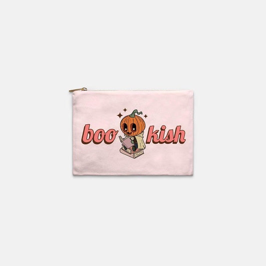 Bookish Kindle Bag | Retro Typography E-Reader & Makeup Bag | 4 Colors - The Bean Workshop - book girlie, book lover, bookish, bookish gift, e-reader sleeve, gift for book lovers, halloween, halloween bookish, kindle bag, Kindle sleeve, makeup bag, retro, retro bookish, typography bag