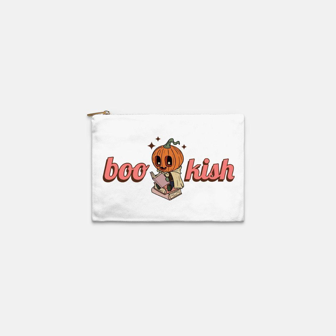 Bookish Kindle Bag | Retro Typography E-Reader & Makeup Bag | 4 Colors - The Bean Workshop - book girlie, book lover, bookish, bookish gift, e-reader sleeve, gift for book lovers, halloween, halloween bookish, kindle bag, Kindle sleeve, makeup bag, retro, retro bookish, typography bag