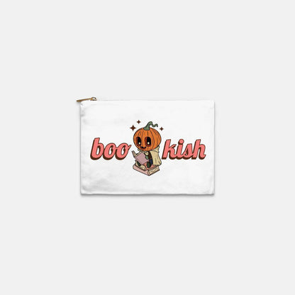 Bookish Kindle Bag | Retro Typography E-Reader & Makeup Bag | 4 Colors - The Bean Workshop - book girlie, book lover, bookish, bookish gift, e-reader sleeve, gift for book lovers, halloween, halloween bookish, kindle bag, Kindle sleeve, makeup bag, retro, retro bookish, typography bag