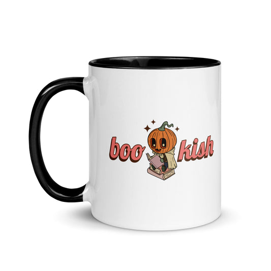 Bookish Mug - The Bean Workshop - book lover mug, Bookish mug, bookworm coffee cup, ceramic mug, coffee mug for readers, Halloween mug, literary gift, mug, reading mug, spooky season drinkware, tea cup book lover, too many books mug, unique bookish gift