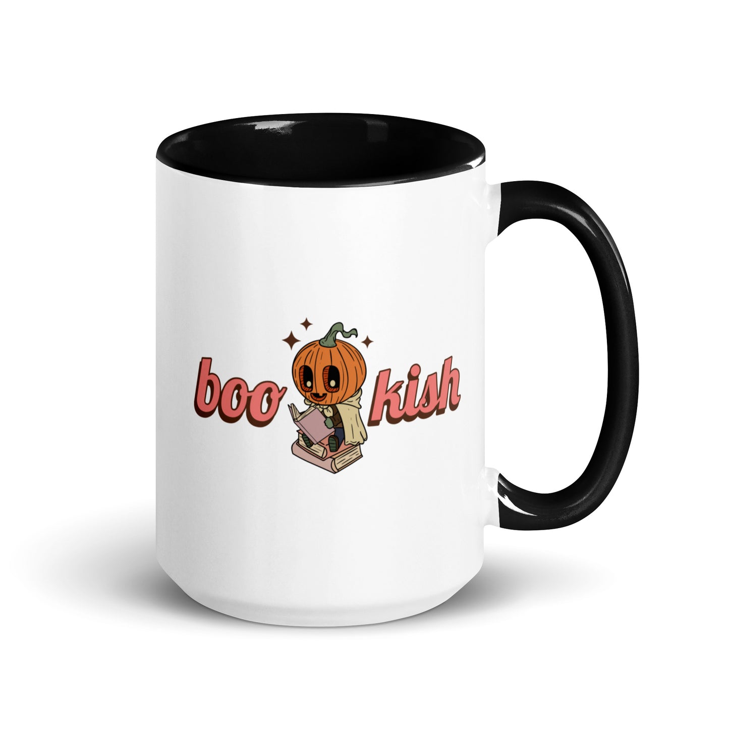 Bookish Mug - The Bean Workshop - book lover mug, Bookish mug, bookworm coffee cup, ceramic mug, coffee mug for readers, Halloween mug, literary gift, mug, reading mug, spooky season drinkware, tea cup book lover, too many books mug, unique bookish gift