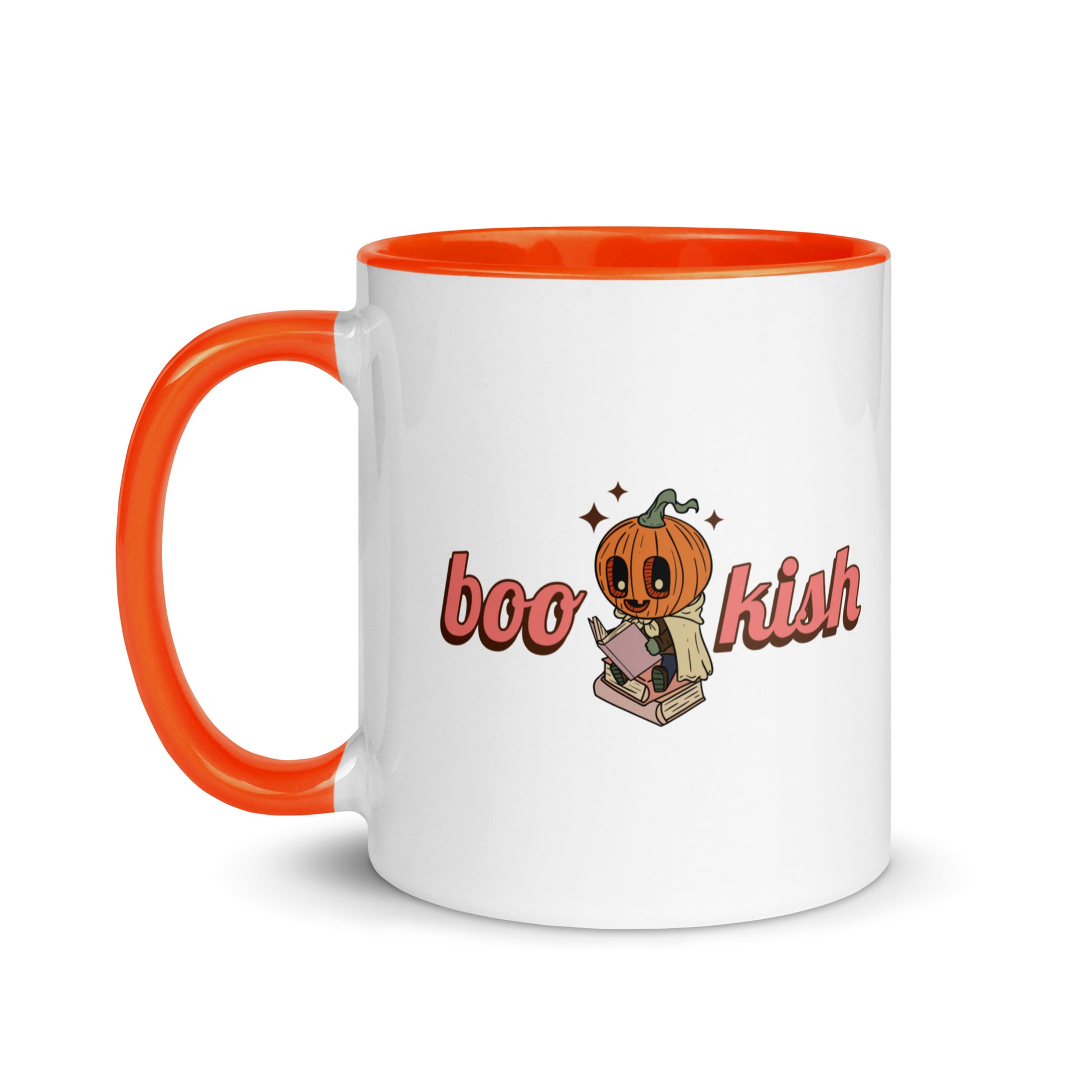 Bookish Mug - The Bean Workshop - book lover mug, Bookish mug, bookworm coffee cup, ceramic mug, coffee mug for readers, Halloween mug, literary gift, mug, reading mug, spooky season drinkware, tea cup book lover, too many books mug, unique bookish gift