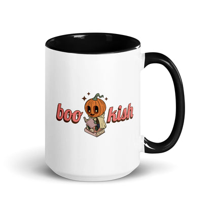 Bookish Mug - The Bean Workshop - book lover mug, Bookish mug, bookworm coffee cup, ceramic mug, coffee mug for readers, Halloween mug, literary gift, mug, reading mug, spooky season drinkware, tea cup book lover, too many books mug, unique bookish gift