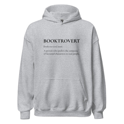 Booktrovert Hoodie - The Bean Workshop - bookish, booktrovert, hoodie, read everyday