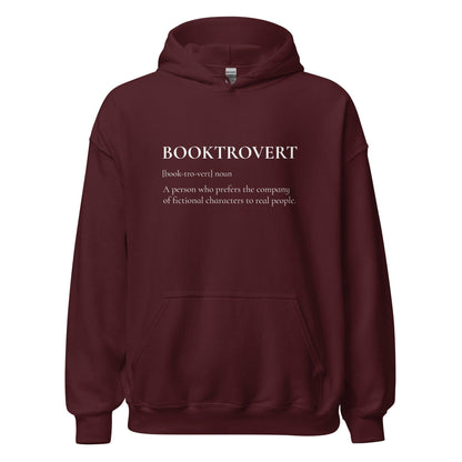 Booktrovert Hoodie - The Bean Workshop - bookish, booktrovert, hoodie, read everyday