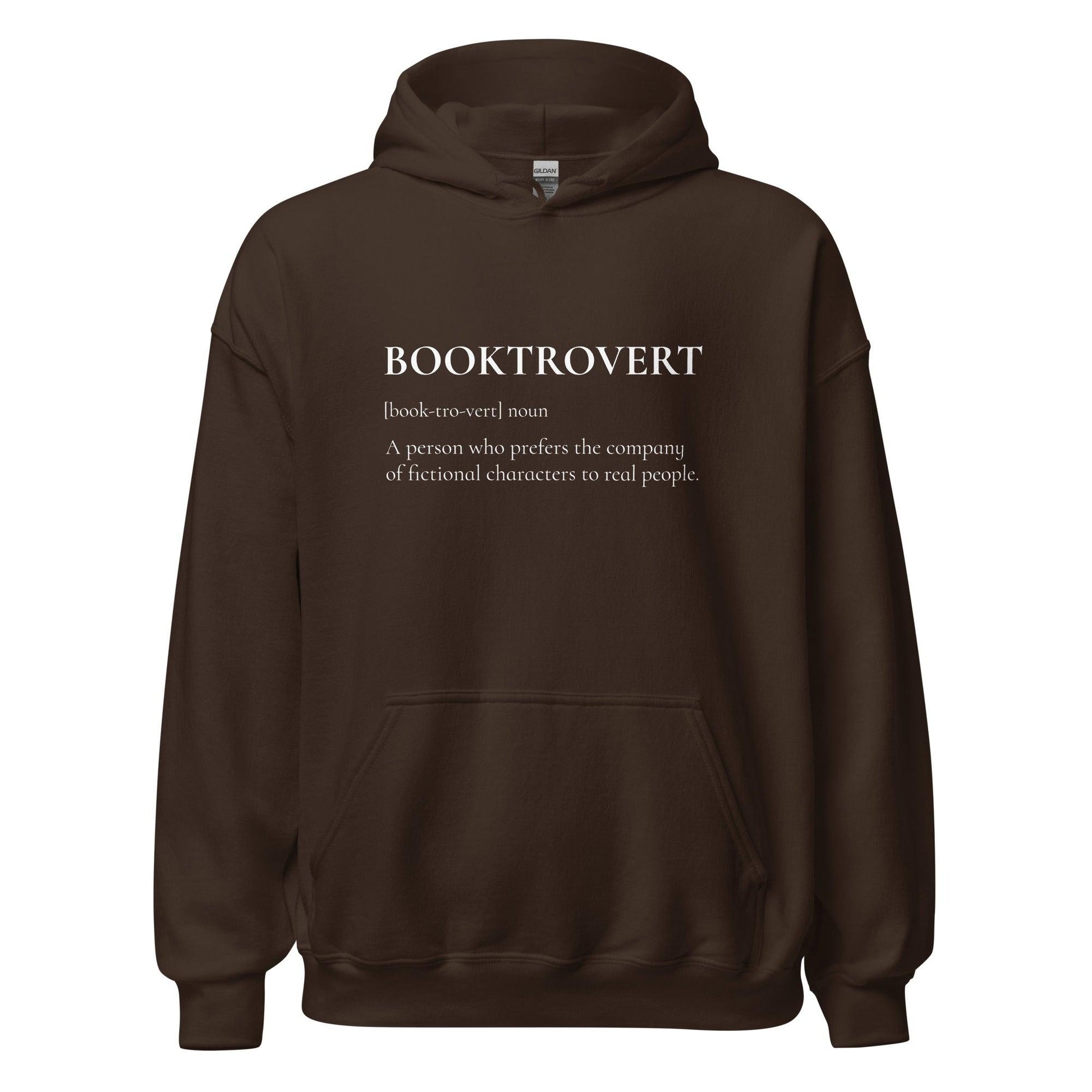 Booktrovert Hoodie - The Bean Workshop - bookish, booktrovert, hoodie, read everyday