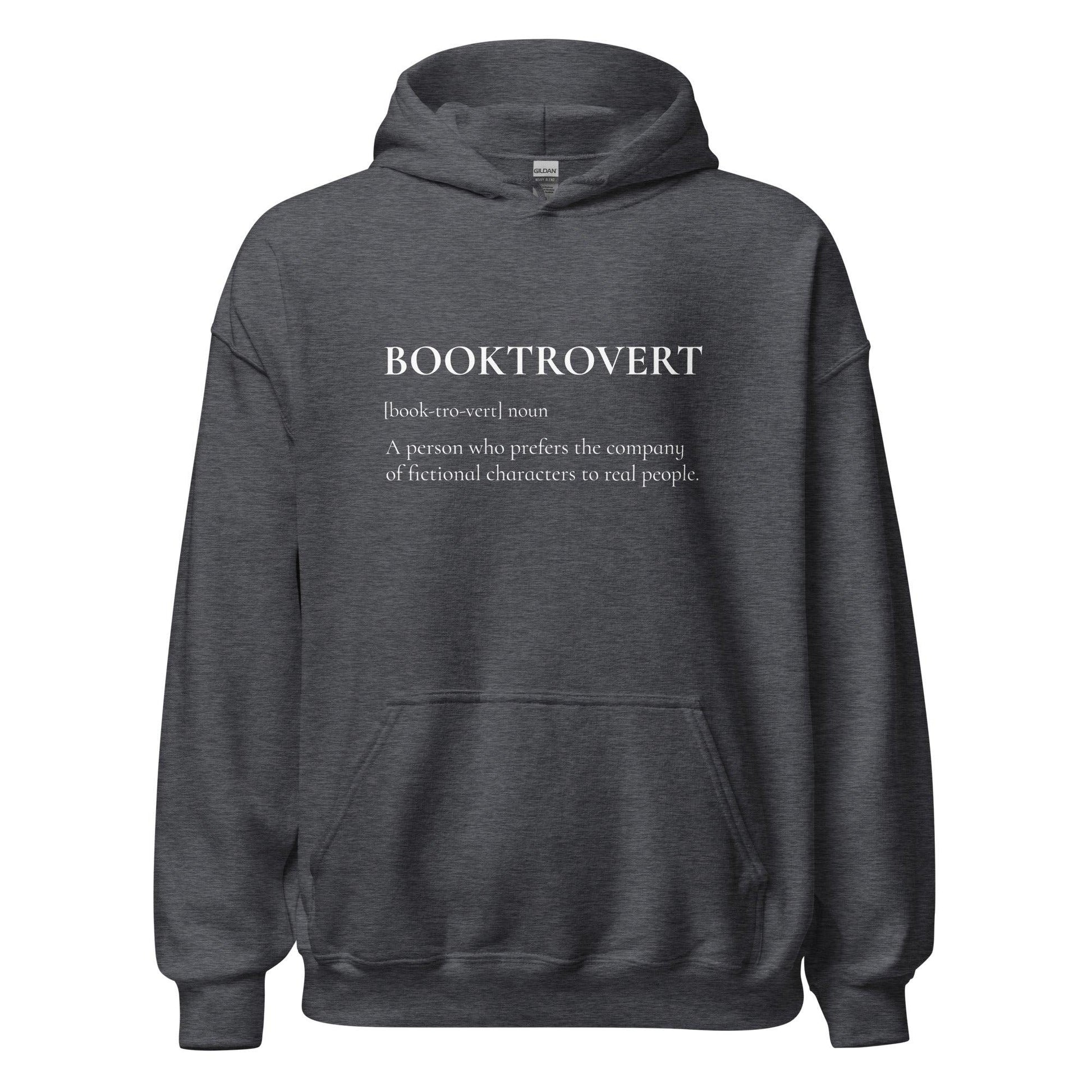 Booktrovert Hoodie - The Bean Workshop - bookish, booktrovert, hoodie, read everyday