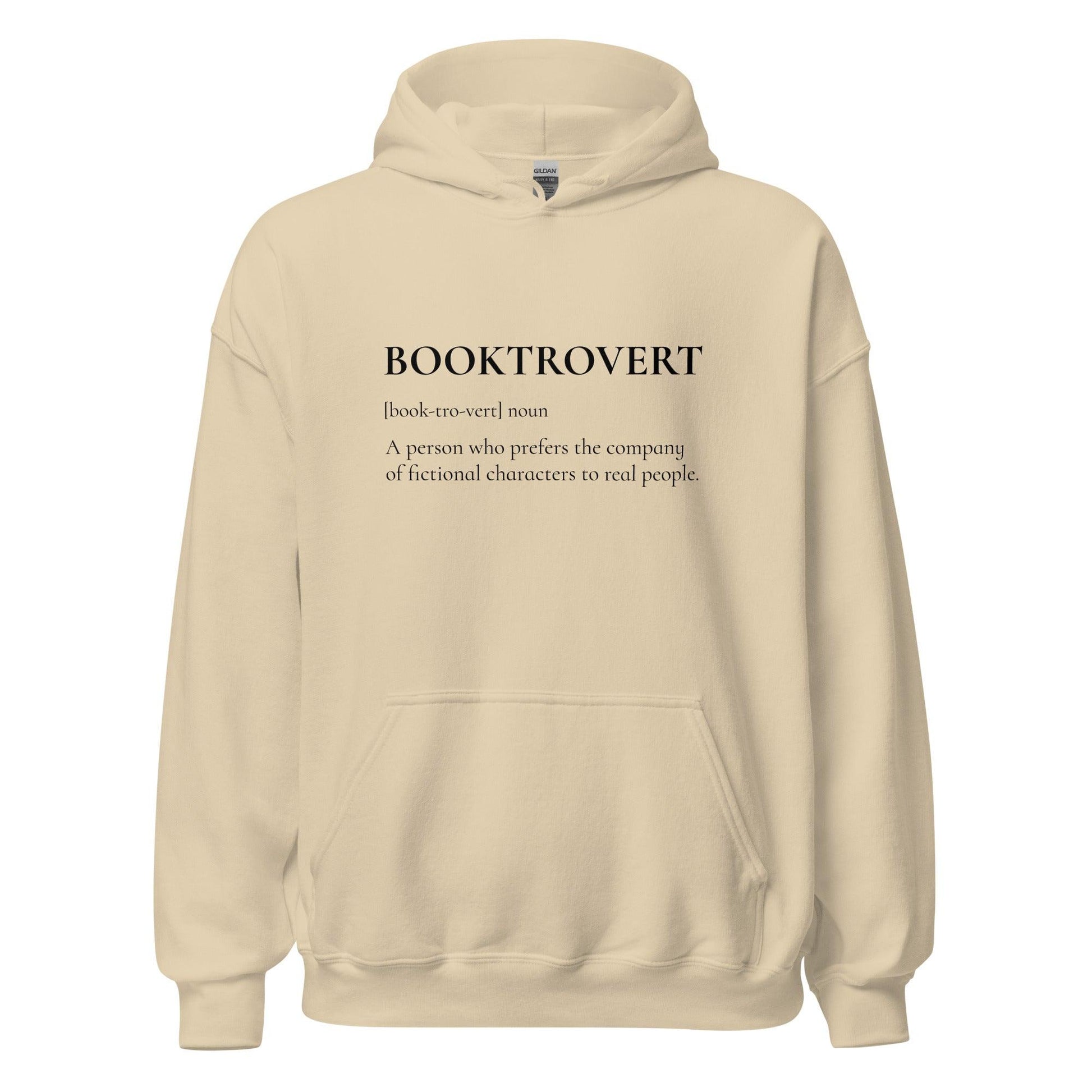Booktrovert Hoodie - The Bean Workshop - bookish, booktrovert, hoodie, read everyday