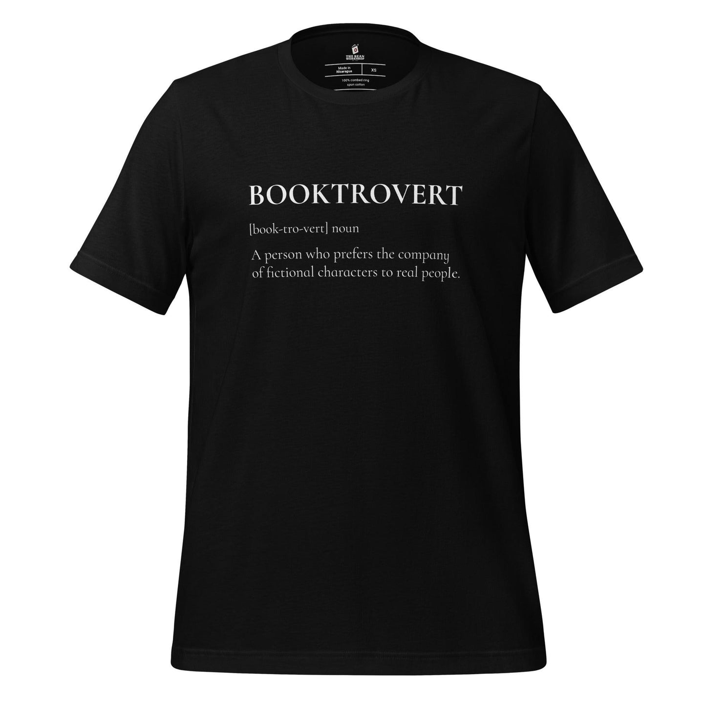 Booktrovert T-shirt - The Bean Workshop - bookish, booktrovert, read everyday, t-shirt, tee