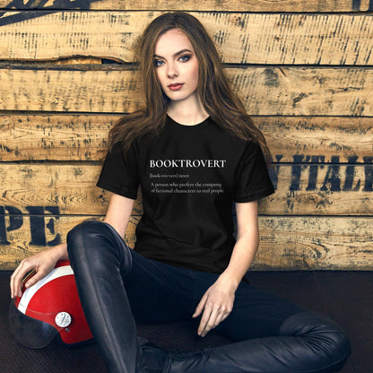 Booktrovert T-shirt - The Bean Workshop - bookish, booktrovert, read everyday, t-shirt, tee