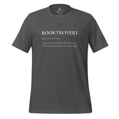Booktrovert T-shirt - The Bean Workshop - bookish, booktrovert, read everyday, t-shirt, tee