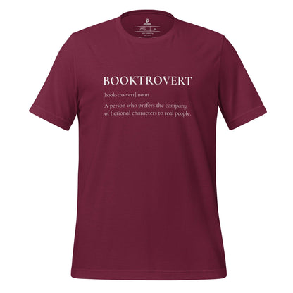 Booktrovert T-shirt - The Bean Workshop - bookish, booktrovert, read everyday, t-shirt, tee