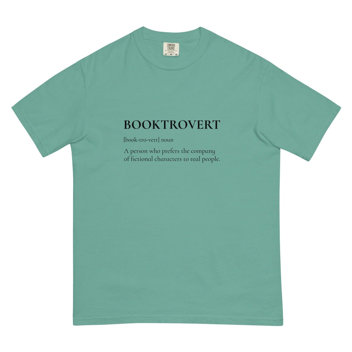 Booktrovert Tee Shirt - The Bean Workshop - bookish, booktrovert, read everyday, t-shirt, tee