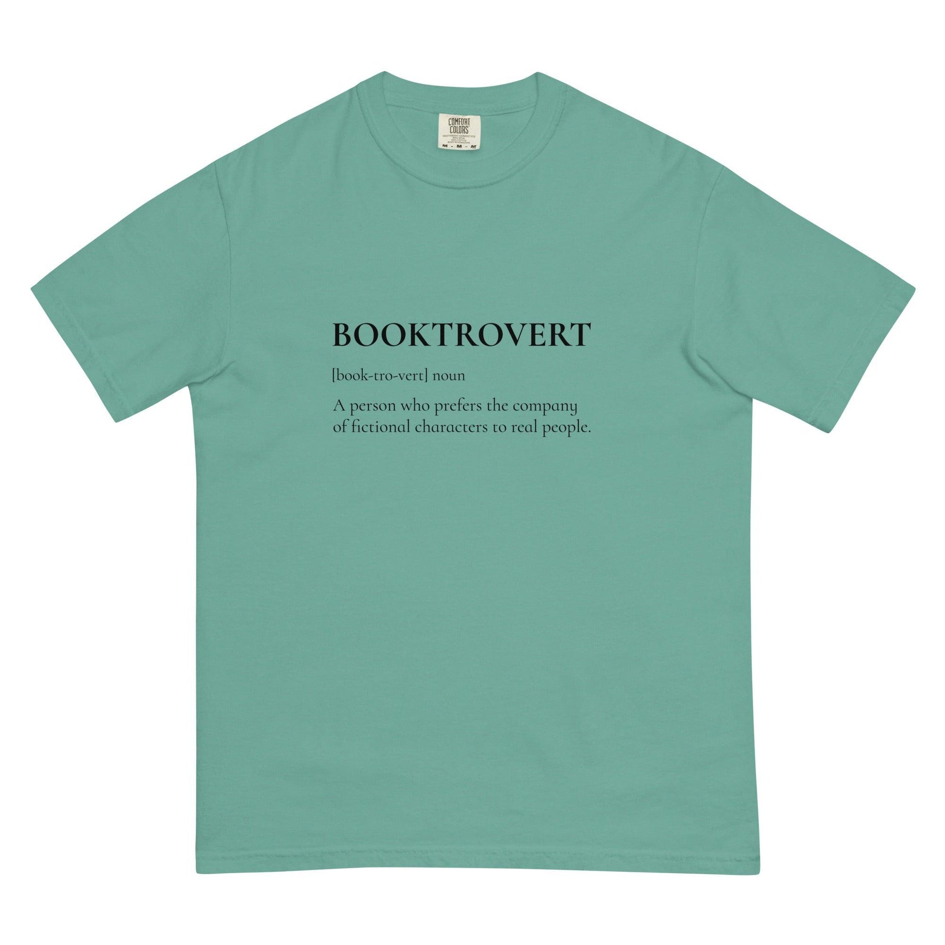 Booktrovert Tee Shirt - The Bean Workshop - bookish, booktrovert, read everyday, t-shirt, tee