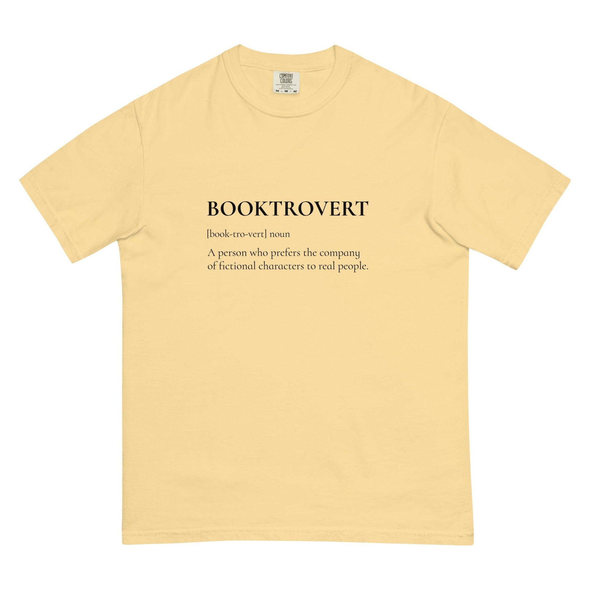Booktrovert Tee Shirt - The Bean Workshop - bookish, booktrovert, read everyday, t-shirt, tee