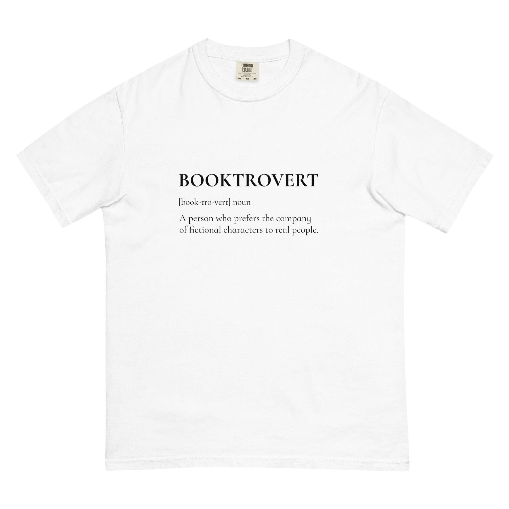 Booktrovert Tee Shirt - The Bean Workshop - bookish, booktrovert, read everyday, t-shirt, tee
