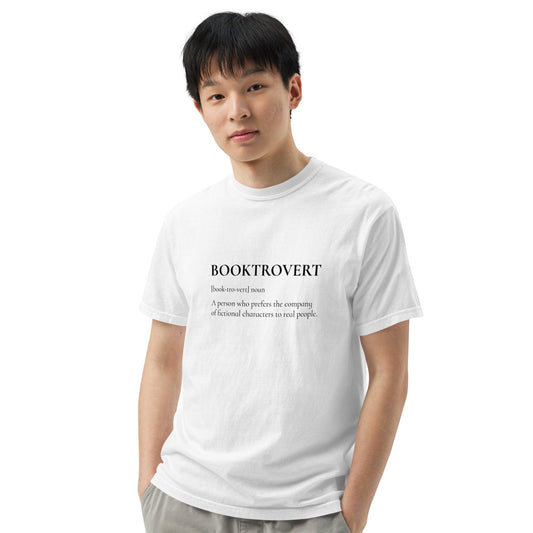 Booktrovert Tee Shirt - The Bean Workshop - bookish, booktrovert, read everyday, t-shirt, tee