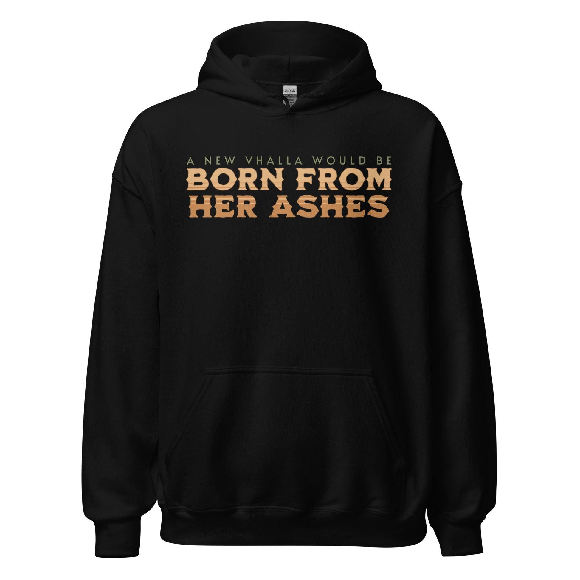Born From Her Ashes Vhalla Yarl Hoodie - The Bean Workshop - air awakens, elise kova, hoodie, vhalla yarl