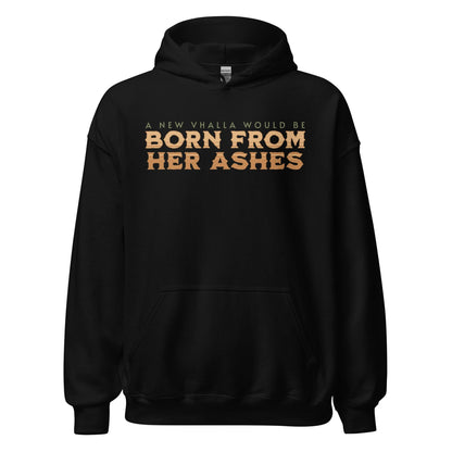 Born From Her Ashes Vhalla Yarl Hoodie - The Bean Workshop - air awakens, elise kova, hoodie, vhalla yarl