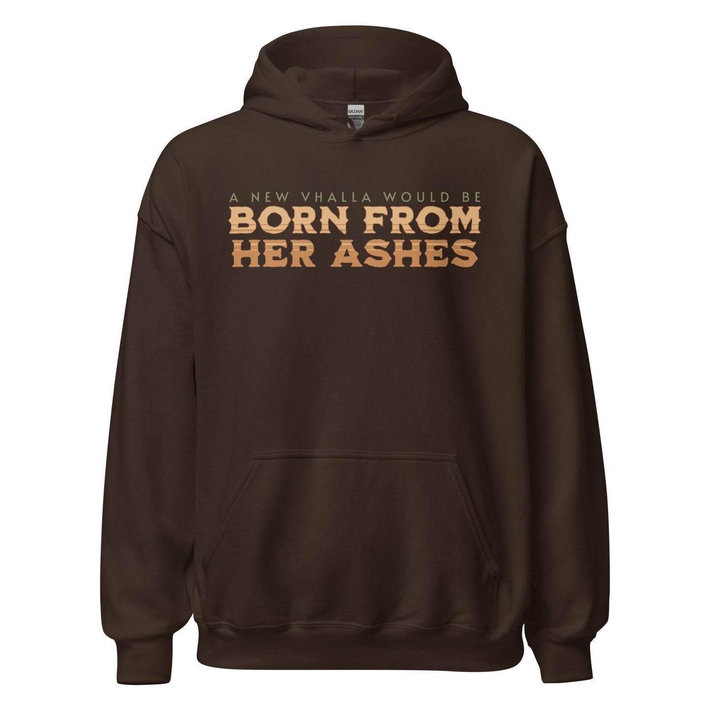 Born From Her Ashes Vhalla Yarl Hoodie - The Bean Workshop - air awakens, elise kova, hoodie, vhalla yarl