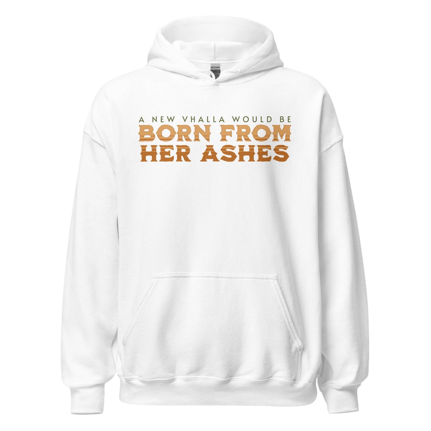 Born From Her Ashes Vhalla Yarl Hoodie - The Bean Workshop - air awakens, elise kova, hoodie, vhalla yarl