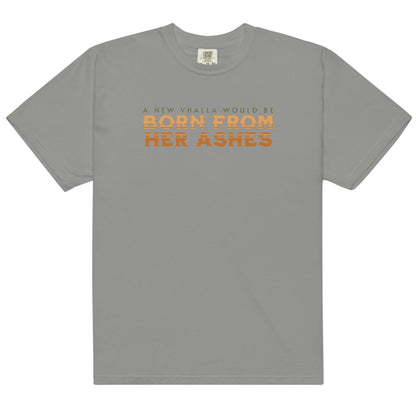 Born From Her Ashes Vhalla Yarl Tee Shirt - The Bean Workshop - air awakens, box tee, elise kova