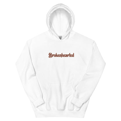 Brokenhearted Embroidered Hoodie - The Bean Workshop - Brokenhearted, Embroidered, hoodie, Once Upon A Broken Heart, Stephanie Garber